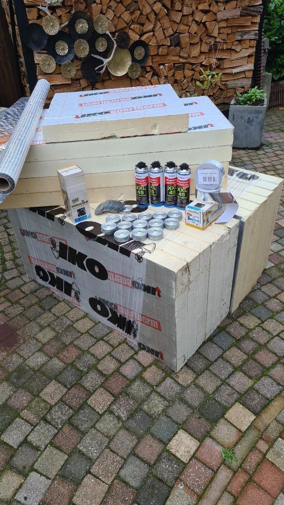 Dak isolatie pakket nieuw Rd3,6 folie, platen & toebehoren, Doe-het-zelf en Verbouw, Isolatie en Afdichting, Nieuw, Dakisolatie