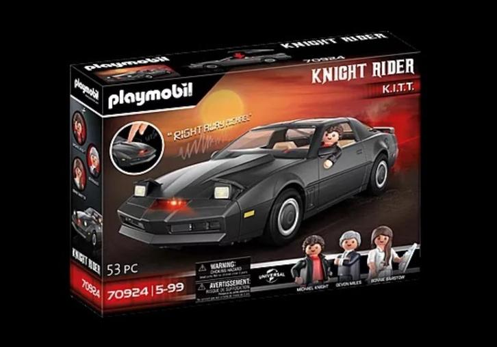 Knight Rider - K.I.T.T. Playmobil 70924, Kinderen en Baby's, Speelgoed | Playmobil, Nieuw, Complete set, Ophalen of Verzenden