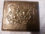 Mooi ingelegd zilveren sgatettenkistje, Antiek en Kunst, Antiek | Goud en Zilver, Ophalen of Verzenden
