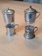 2 zeldzame antieke cafetières / percolators begin 1900 €39, Antiek en Kunst, Ophalen of Verzenden