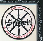 Sticker: Cafetaria De Snack, Ophalen of Verzenden, Zo goed als nieuw, Bedrijf of Vereniging