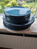 Mooie, blauwe Ikea borden, Antiek en Kunst, Ophalen
