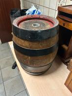 Zware houten ton, Tuin en Terras, Regentonnen, Minder dan 75 liter, Ophalen, Gebruikt, Hout