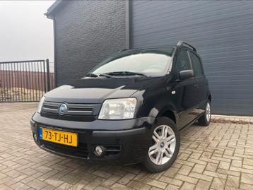 Fiat Panda 1.2 Dualogic 2006 44Kw Zwart Airco Apk Ecc Nap