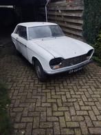 opknapper Peugeot 204 coupe 1969, Voorwielaandrijving, Zwart, Wit, Handgeschakeld