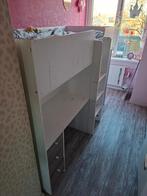 Bed (hoogslaper), Huis en Inrichting, Slaapkamer | Bedden, Ophalen, Gebruikt, 90 cm, Eenpersoons