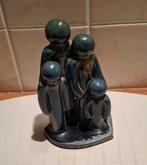 Abstract Familie Beeld - Blauw, Ria Wijers, Ophalen of Verzenden