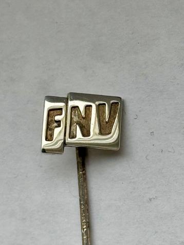 Zilver/Verzilverde jubileum Speld vakbond FNV beschikbaar voor biedingen