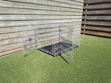 Te koop honden bench xl grijs beschikbaar voor biedingen