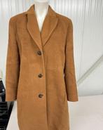 Vintage Trench Coat - Jobis Luxury angora-mohair wol jas L, Kleding | Dames, Maat 42/44 (L), Ophalen of Verzenden, Bruin, Zo goed als nieuw