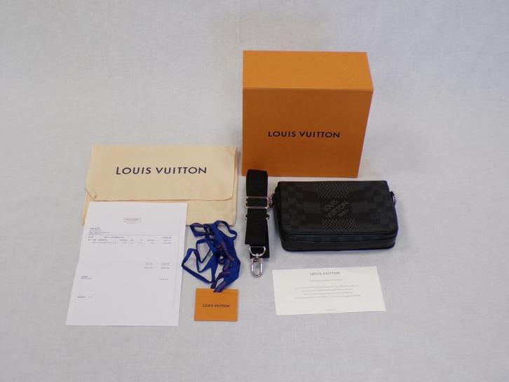 Louis Vuitton Studio Messenger Damier Graphite 3D, Sieraden, Tassen en Uiterlijk, Tassen | Schoudertassen, Nieuw, Overige merken