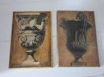 2 vintage wandpanelen, Ophalen of Verzenden, Voor 1940, Zo goed als nieuw