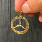 14 karaat gouden hanger mercedes hanger nieuw, Sieraden, Tassen en Uiterlijk, Kettinghangers, Ophalen of Verzenden