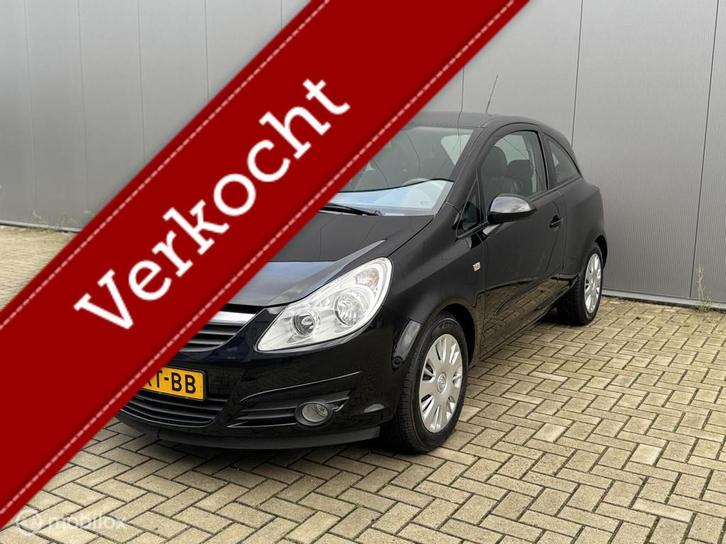 Opel Corsa 1.2-16V Enjoy, APK, NAP, A/C, Elektr Ramen, Auto's, Opel, Bedrijf, Corsa, ABS, Airbags, Alarm, Centrale vergrendeling