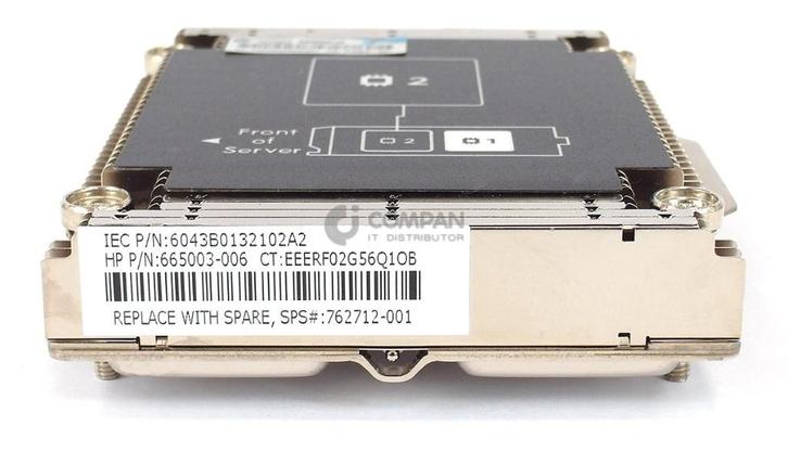 762712-001 HP HEATSINK 2 FOR WS460C G8 665003-006, Computers en Software, Interne voedingen, Gebruikt, Ophalen of Verzenden