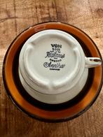 Rörstrand Annika 7-delige kop en schotel set, Gebruikt, Ophalen of Verzenden, Overige stijlen, Kop(pen) en/of Schotel(s)