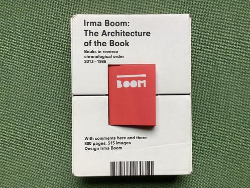 Irma Boom - Irma Boom: The Architecture of the Book, Boeken, Kunst en Cultuur | Fotografie en Design, Zo goed als nieuw, Ophalen of Verzenden