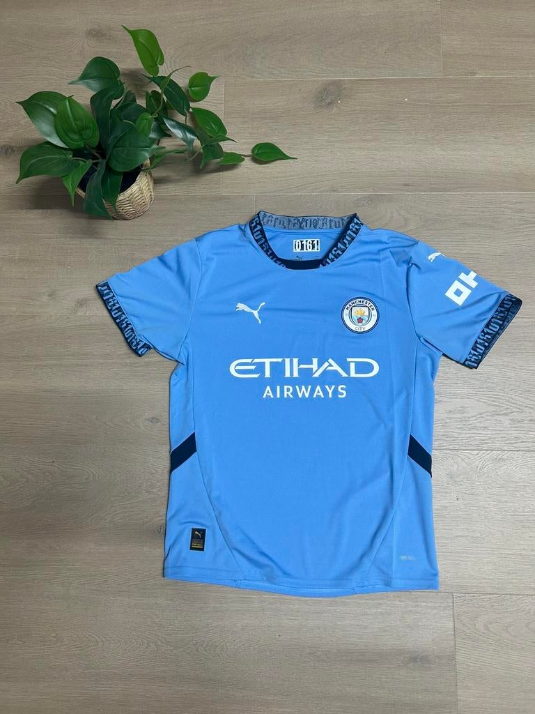 Manchester City 24/25 thuistenue - Maat M, Blauw, Overige maten, Ophalen of Verzenden, Zo goed als nieuw