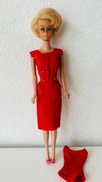Barbie bubblecut Red Sensation Dress mattel Midge 1962 Japan, Ophalen of Verzenden, Zo goed als nieuw, Pop