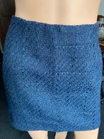 Donker blauwe bouclé rok, Blauw, Nieuw, Ophalen of Verzenden, Maat 36 (S)