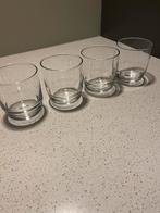 Design glazen 4 stuks / Als nieuw, Glas of Glazen, Ophalen of Verzenden, Overige stijlen, Glas