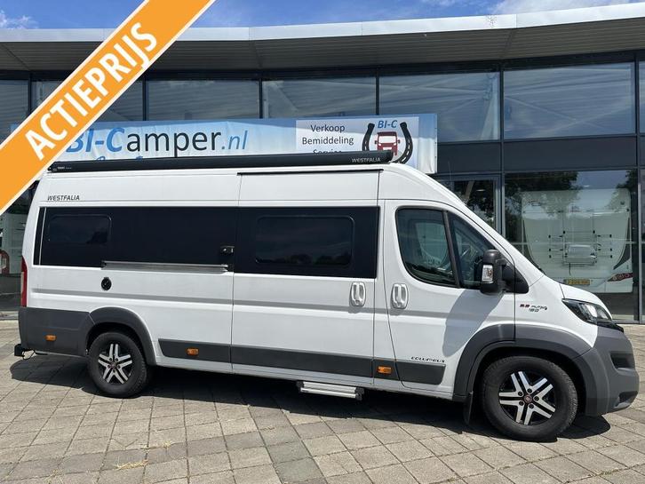 Westfalia Columbus 641 E Euro6-TH-VanSwing-Leder-Solar-TV, Caravans en Kamperen, Campers, Bedrijf, tot en met 3, Buscamper of Camperbus