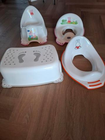 Potjes en opstapje - Peppa Pig & Nijntje beschikbaar voor biedingen