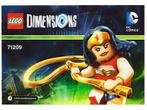 LEGO 71209 Fun Pack - DC Comics Wonder Woman and Invisible, Kinderen en Baby's, Speelgoed | Duplo en Lego, Nieuw, Ophalen of Verzenden