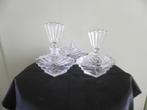 Drie glazen parfum flessen, Ophalen of Verzenden