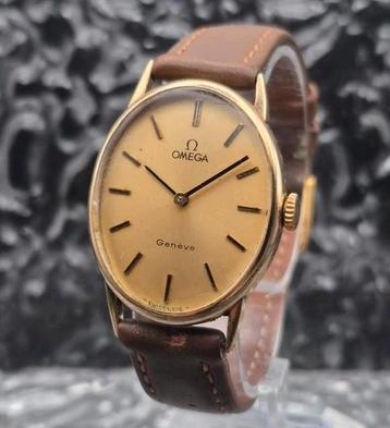 Omega Ovaal Dresswatch Ref. 511.416 Goudkleurig Handwinder beschikbaar voor biedingen