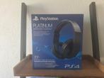 Playstation platinum headset in doos, Ophalen of Verzenden, Zo goed als nieuw, Controller, PlayStation 5
