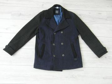 Gsus Industries - Donkerblauwe wollen jas - XL beschikbaar voor biedingen