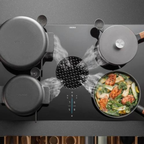 Bora X Pure R mat glas kookplaat voor een  eenmalige prijs, Witgoed en Apparatuur, Kookplaten, Nieuw, Inbouw, Inductie, 4 kookzones