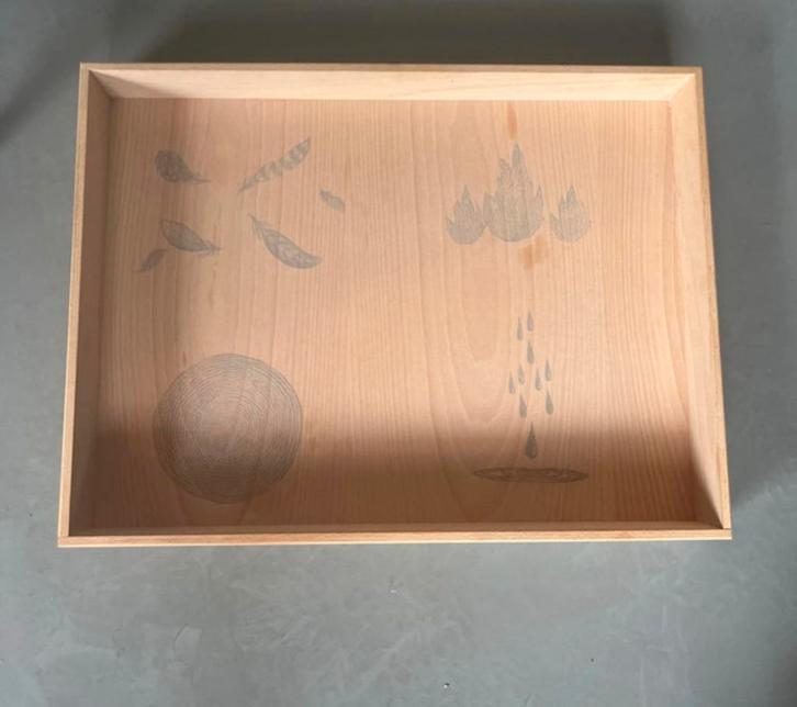 Grapat sensory speelbak, Kinderen en Baby's, Speelgoed | Buiten | Zandbakken, Zo goed als nieuw, Ophalen of Verzenden
