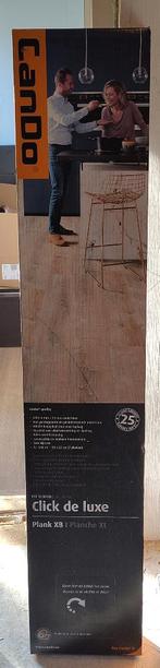 Cando PVC vloer Clickdeluxe  breed natuureiken ca 9 m2 nieuw, Ophalen, Kunststof, 50 tot 150 cm, Overige typen