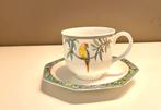 Ontbijtservies 6 pers. Met tropisch design. Villeroy en Boch, Huis en Inrichting, Ophalen of Verzenden, Porselein, Overige stijlen