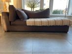 Gratis: Donkerbruine loungebank Room108, Ophalen, Gebruikt, Rechte bank, Stof