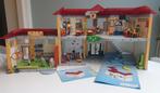 Compleet ingerichte school met gymzaal Playmobil 5923/4325, Ophalen of Verzenden, Gebruikt, Complete set