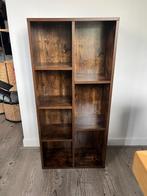 Kleine wandkast/boekenkast - Walnoot bruin - 107x50x24, Ophalen, Gebruikt, 100 tot 150 cm, Minder dan 150 cm