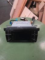 E46 dubbel-din radio, Ophalen of Verzenden, Gebruikt
