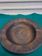 Sier schaal van bruin aardewerk, rond, Ophalen of Verzenden, 'T Olde Gre-j, Info@toldegrej.nl, Endepoelstraat 20f Didam