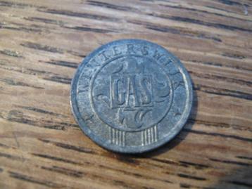 Gaspenning 10 Cent van Winterswijk, bezet Nederland,WW2 #183 beschikbaar voor biedingen