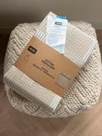 JYSK Kari Seersucker Dekbedovertrek 200x220, Beige, Dekbedovertrek, Ophalen of Verzenden, Nieuw