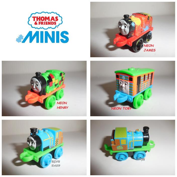 Thomas de Trein Minis Neon, Kinderen en Baby's, Speelgoed | Thomas de Trein, Zo goed als nieuw, Ophalen of Verzenden