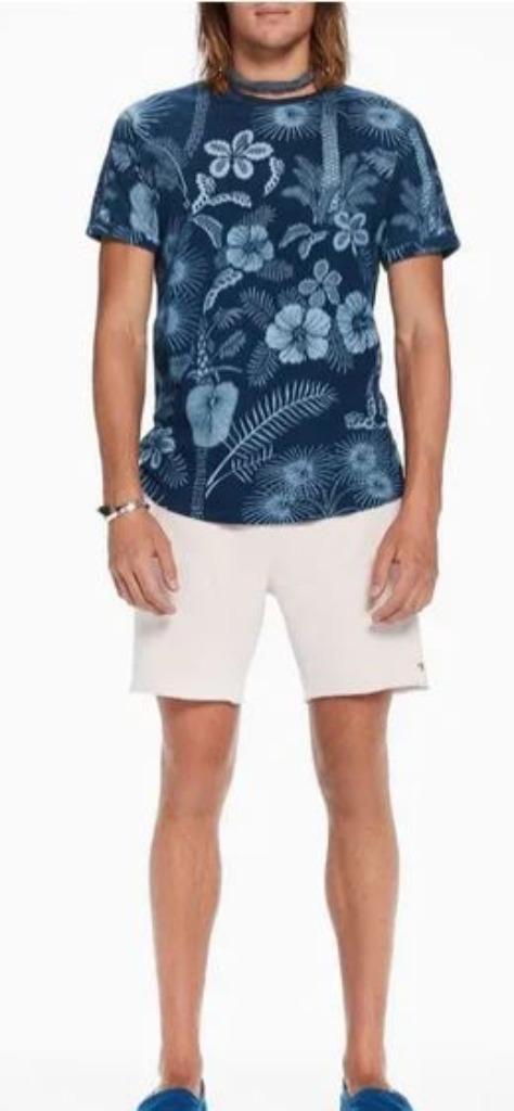 Prachtig blauw NIEUW! SCOTCH & SODA shirt maat S., Kleding | Heren, T-shirts, Nieuw, Maat 46 (S) of kleiner, Blauw, Verzenden