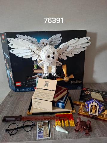 LEGO Harry Potter 76391 Zweinstein Iconen - Compleet! beschikbaar voor biedingen