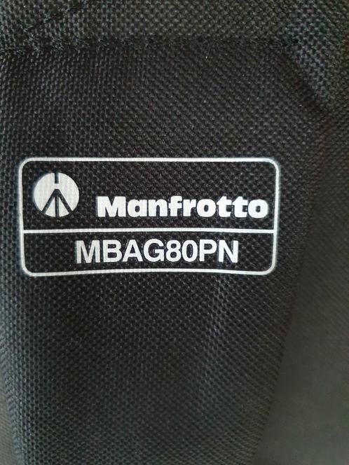 Manfrotto statieftas MBAG80PN, Audio, Tv en Foto, Fotografie | Statieven en Balhoofden, Zo goed als nieuw, Driepoot, Ophalen of Verzenden