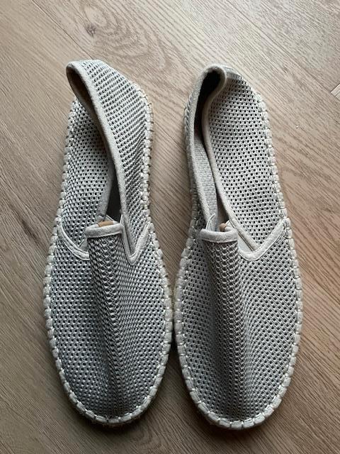 Sacha espadrilles heren, licht grijs nieuw mt 44, Loafers, Overige kleuren, Nieuw, Ophalen of Verzenden