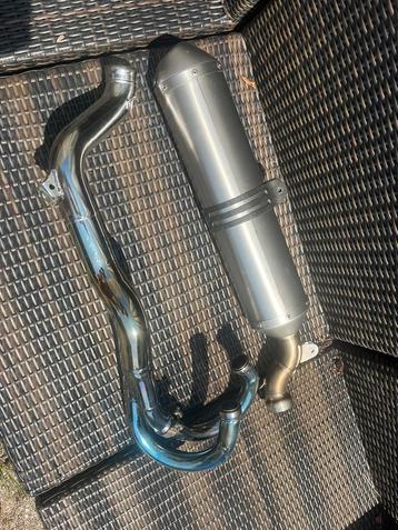 KTM LC4 640 akrapovic titanium uitlaat beschikbaar voor biedingen