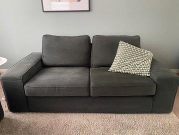 2x Ikea KIVIK 2-zitsbank - Donkergroen (Geverfd) - afbeelding 1